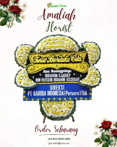 Papan Bunga Duka di Pasurenan